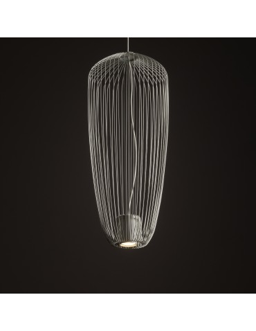 Nowodvorski PUMPKIN S Ceiling lamps Pendant lamps Max wattage 10W only LED GU10 Grey 11242 - product 2