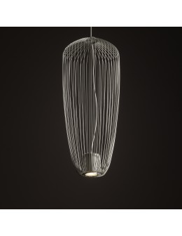 Nowodvorski PUMPKIN S Lampy sufitowe Lampy wiszące Max moc 10W only LED GU10 Szary 11242 - produkt 2