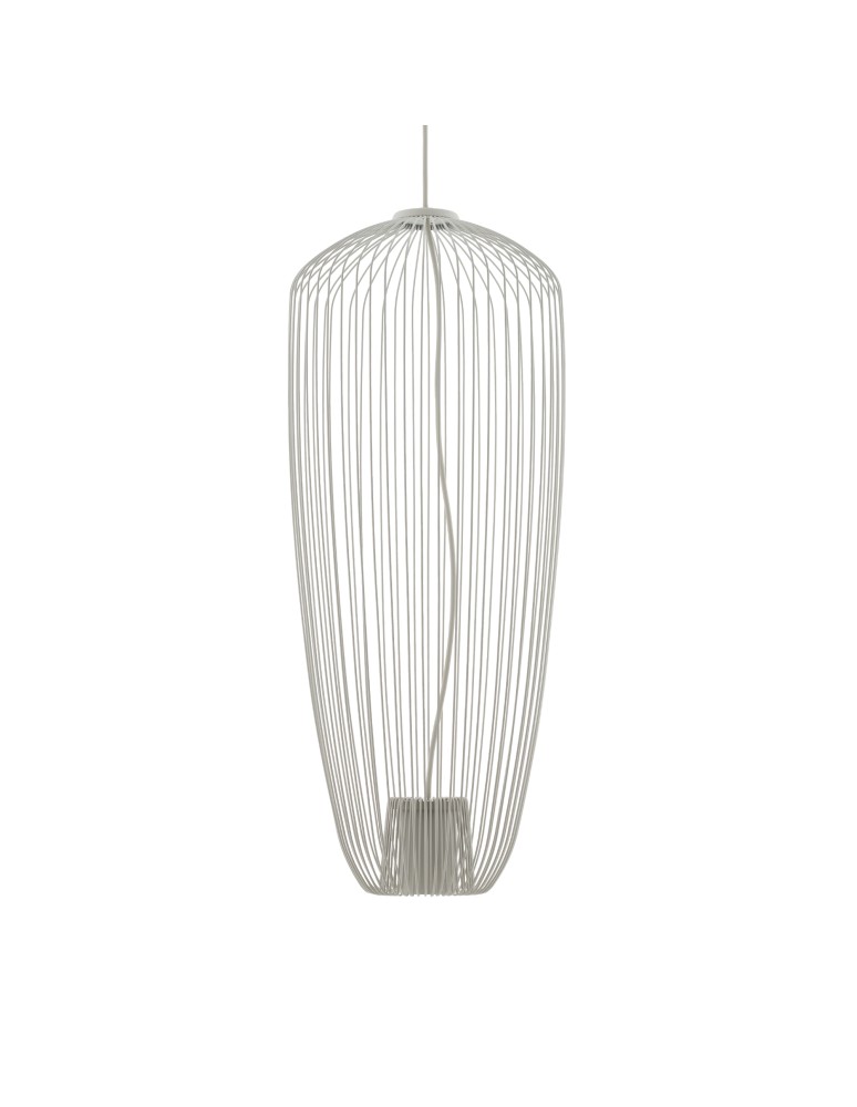 Wire pendant lamps - Nowodvorski PUMPKIN S Ceiling lamps Pendant lamps Max wattage 10W only LED GU10 Grey 11242 - product kolory-swiatla.pl 4