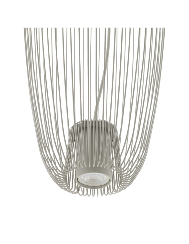Wire pendant lamps - Nowodvorski PUMPKIN S Ceiling lamps Pendant lamps Max wattage 10W only LED GU10 Grey 11242 - product kolory-swiatla.pl 5