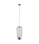 Wire pendant lamps - Nowodvorski PUMPKIN S Ceiling lamps Pendant lamps Max wattage 10W only LED GU10 Grey 11243 - product 1