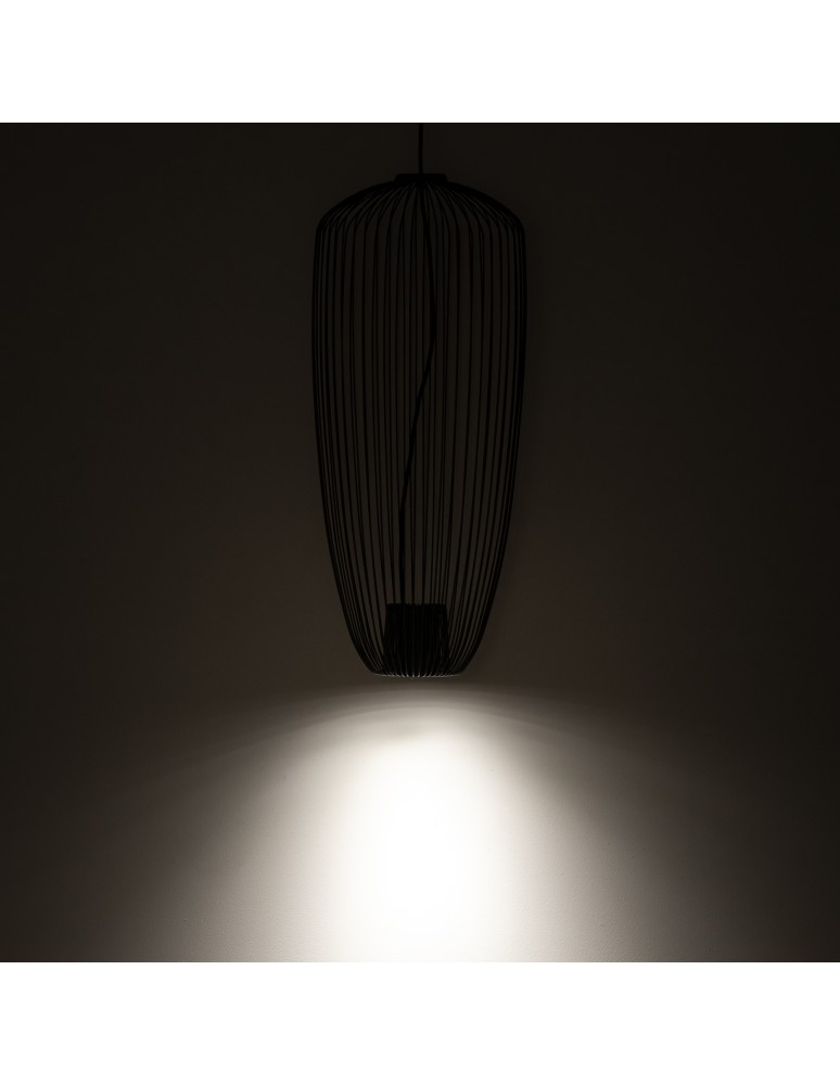 Wire pendant lamps - Nowodvorski PUMPKIN S Ceiling lamps Pendant lamps Max wattage 10W only LED GU10 Grey 11243 - product kolory-swiatla.pl 4