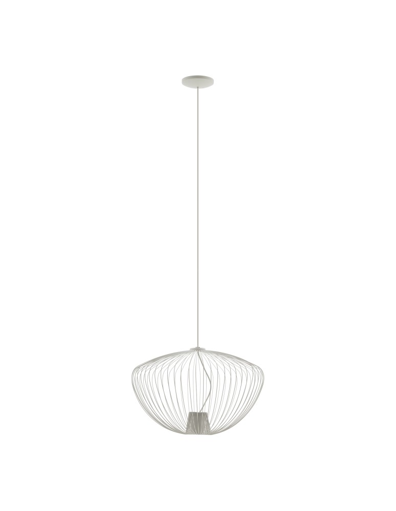 Wire pendant lamps - Nowodvorski PUMPKIN M Ceiling lamps Pendant lamps Max wattage 10W only LED GU10 Grey 11244 - product kolory-swiatla.pl 1