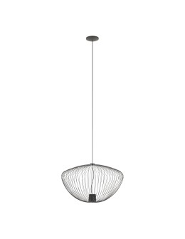 Nowodvorski PUMPKIN M Ceiling lamps Pendant lamps Max wattage 10W only LED GU10 Grey 11245
