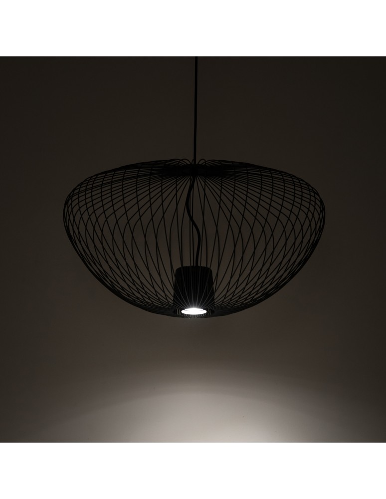 Wire pendant lamps - Nowodvorski PUMPKIN M Ceiling lamps Pendant lamps Max wattage 10W only LED GU10 Grey 11245 - product kolory-swiatla.pl 3