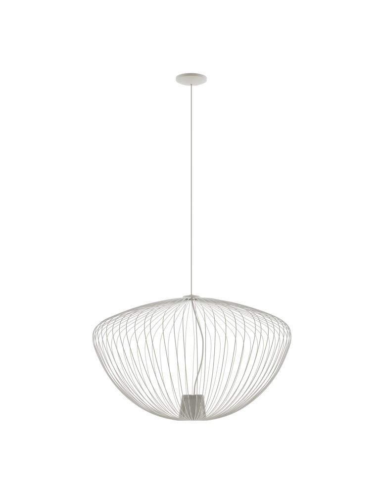 Wire pendant lamps - Nowodvorski PUMPKIN L Ceiling lamps Pendant lamps Max wattage 10W only LED GU10 Grey 11251 - product kolory-swiatla.pl 1