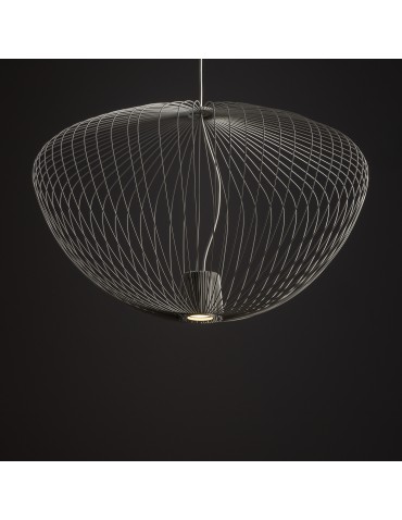 Nowodvorski PUMPKIN L   Lampy sufitowe  Lampy wiszące  Max moc 10W only LED GU10 Szary 11251 - produkt 2