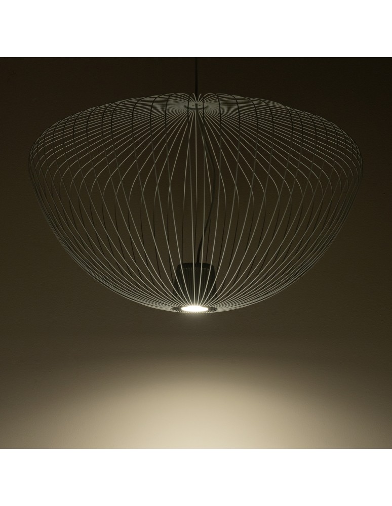 Wire pendant lamps - Nowodvorski PUMPKIN L Ceiling lamps Pendant lamps Max wattage 10W only LED GU10 Grey 11251 - product kolory-swiatla.pl 3