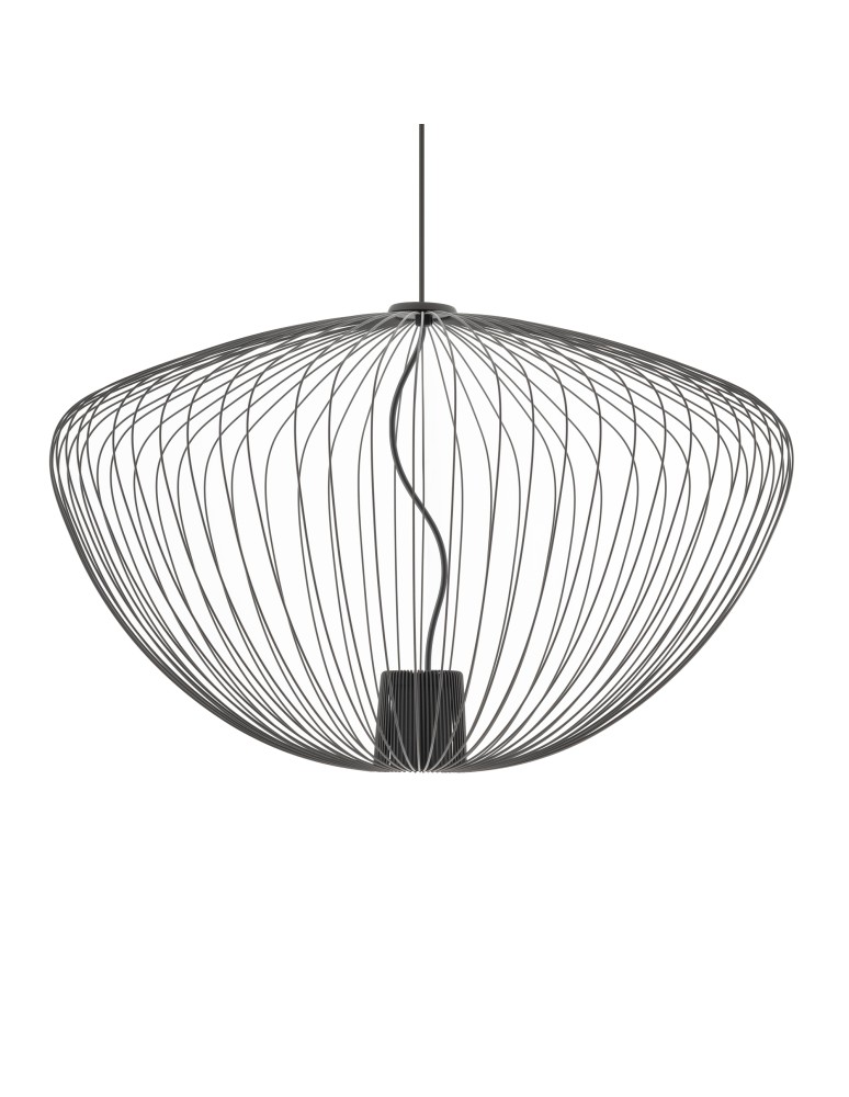 Wire pendant lamps - Nowodvorski PUMPKIN L Ceiling lamps Pendant lamps Max wattage 10W only LED GU10 Grey 11252 - product kolory-swiatla.pl 4