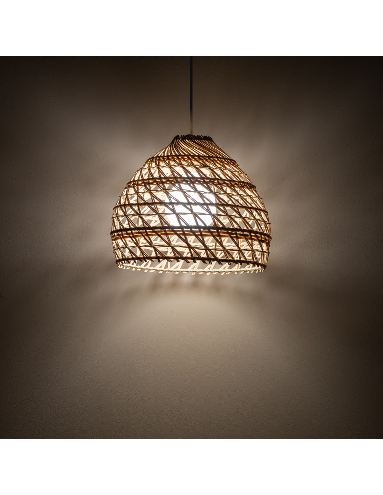 Boho pendant lamps - Nowodvorski BOHO S Ceiling lamps Pendant lamps Max wattage 25W only LED E27 Natural wood 11150 - product kolory-swiatla.pl 3