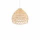 Nowodvorski BOHO S Lampy sufitowe Lampy wiszące Max moc 25W only LED E27 Naturalne drewno 11150