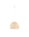 Nowodvorski BOHO M   Lampy sufitowe  Lampy wiszące  Max moc 25W only LED E27 Naturalne drewno 11151