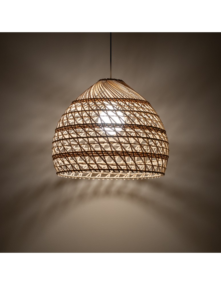 Boho pendant lamps - Nowodvorski BOHO M Ceiling lamps Pendant lamps Max wattage 25W only LED E27 Natural wood 11151 - product kolory-swiatla.pl 3