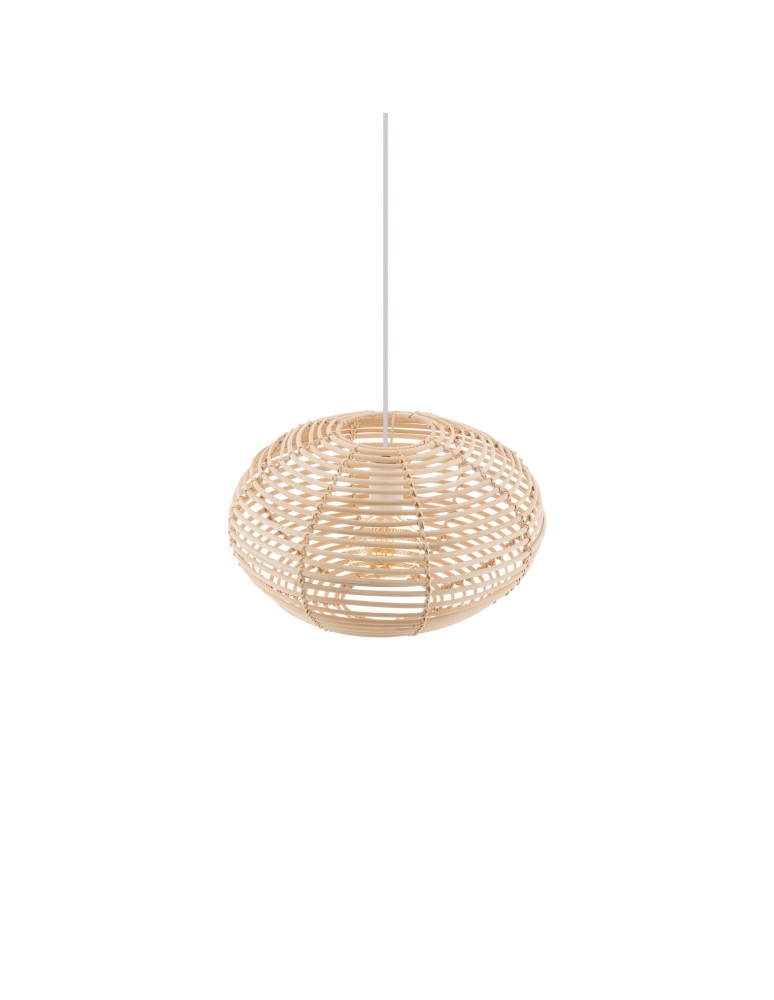 Boho pendant lamps - Nowodvorski RATTAN S Ceiling lamps Pendant lamps Max wattage 25W only LED E27 Natural wood 11153 - product kolory-swiatla.pl 4