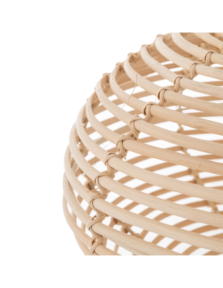 Boho pendant lamps - Nowodvorski RATTAN S Ceiling lamps Pendant lamps Max wattage 25W only LED E27 Natural wood 11153 - product kolory-swiatla.pl 5