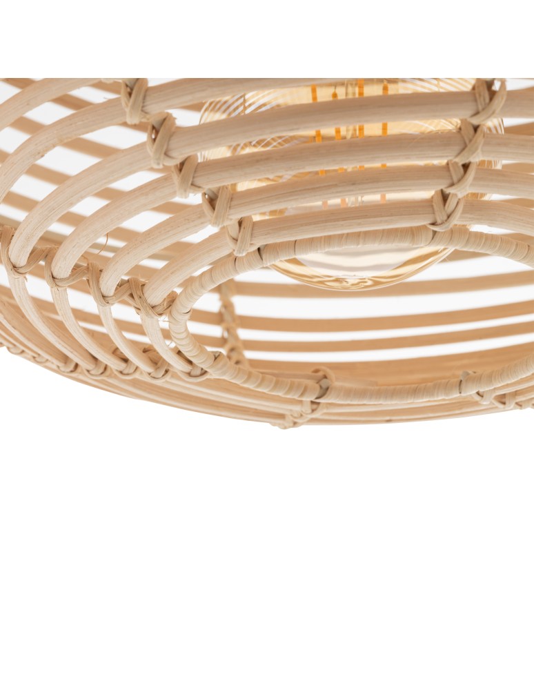 Boho pendant lamps - Nowodvorski RATTAN S Ceiling lamps Pendant lamps Max wattage 25W only LED E27 Natural wood 11153 - product kolory-swiatla.pl 6
