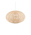 Boho pendant lamps - Nowodvorski RATTAN M Ceiling lamps Pendant lamps Max wattage 25W only LED E27 Natural wood 11154 - product 4