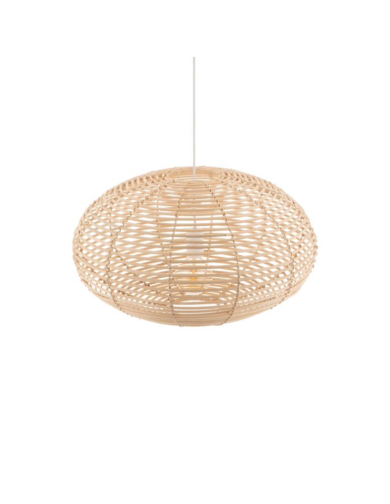 Boho pendant lamps - Nowodvorski RATTAN M Ceiling lamps Pendant lamps Max wattage 25W only LED E27 Natural wood 11154 - product kolory-swiatla.pl 4