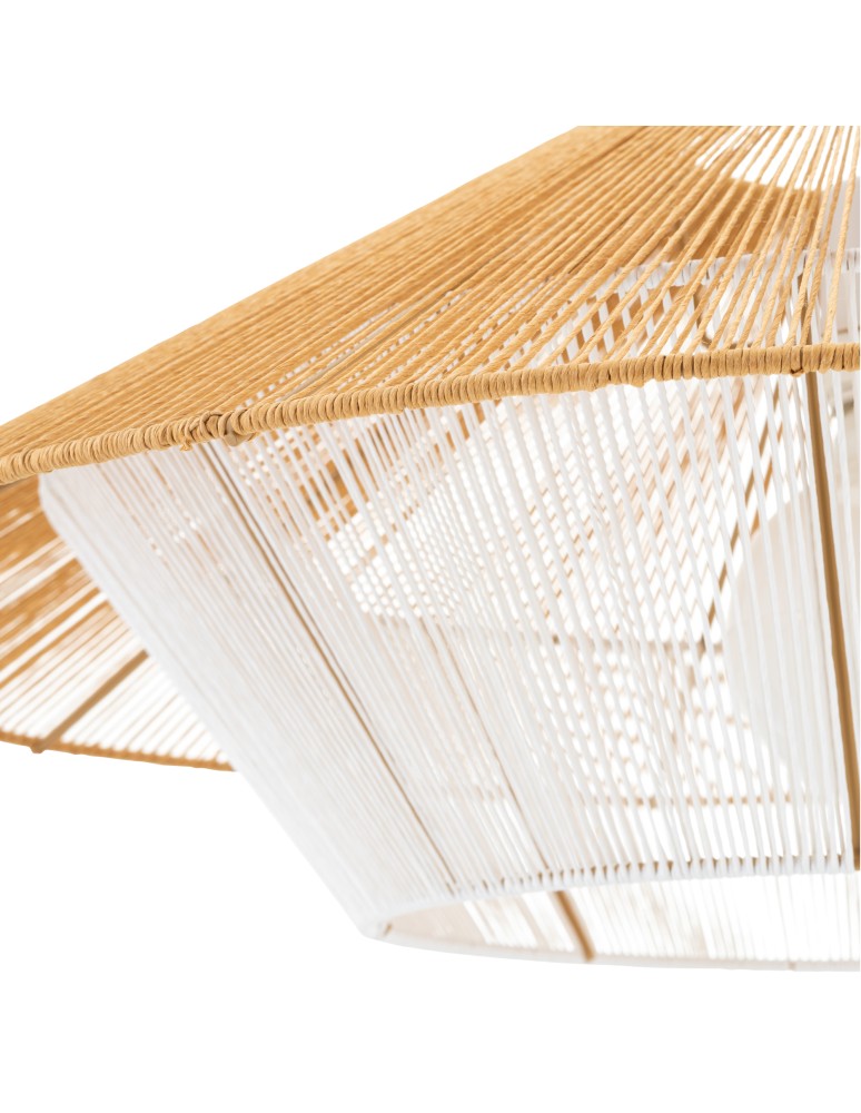 Boho pendant lamps - Nowodvorski JAPANDI S Ceiling lamps Pendant lamps Max wattage 25W only LED E27 Natural wood 11156 - product kolory-swiatla.pl 5