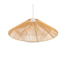 Boho pendant lamps - Nowodvorski JAPANDI M Ceiling lamps Pendant lamps Max wattage 25W only LED E27 Natural wood 11157 - product 4