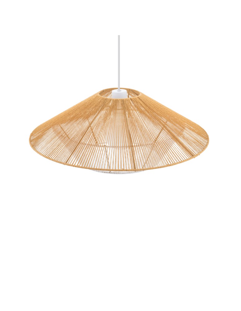 Boho pendant lamps - Nowodvorski JAPANDI M Ceiling lamps Pendant lamps Max wattage 25W only LED E27 Natural wood 11157 - product kolory-swiatla.pl 4