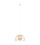Boho pendant lamps - Nowodvorski KRABI Ceiling lamps Pendant lamps Max wattage 25W only LED E27 Natural wood 11158 - product 1