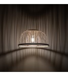 Boho pendant lamps - Nowodvorski KRABI Ceiling lamps Pendant lamps Max wattage 25W only LED E27 Natural wood 11158 - product 2