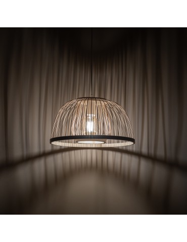 Nowodvorski KRABI Ceiling lamps Pendant lamps Max wattage 25W only LED E27 Natural wood 11158 - product 2