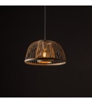 Boho pendant lamps - Nowodvorski KRABI Ceiling lamps Pendant lamps Max wattage 25W only LED E27 Natural wood 11158 - product 3