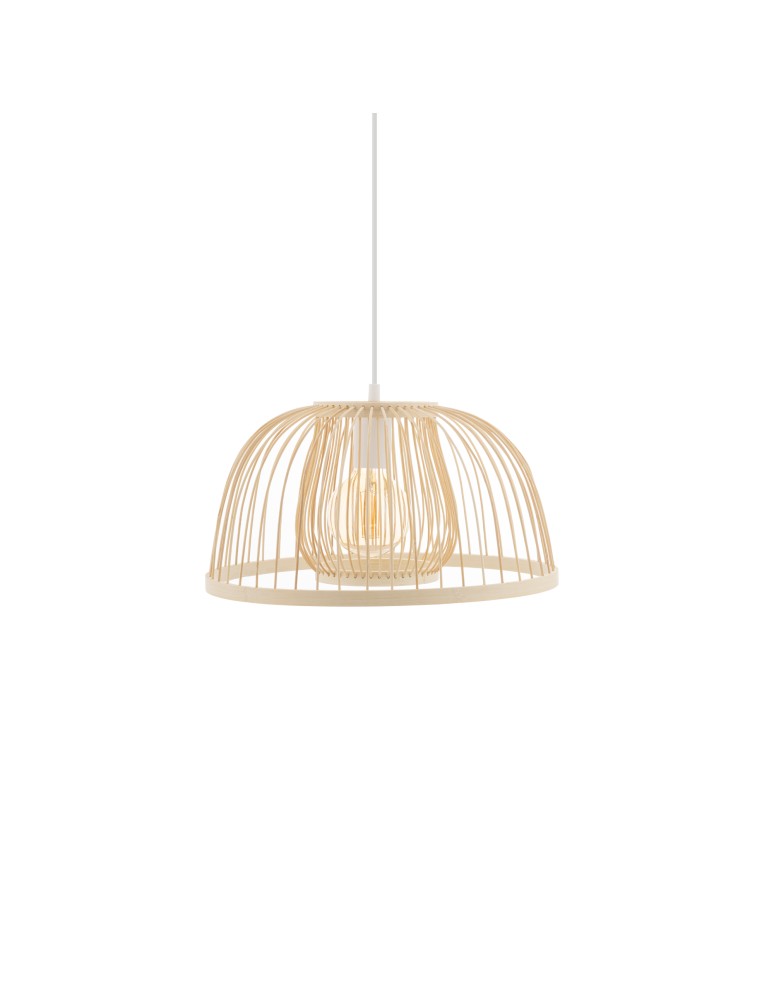 Boho pendant lamps - Nowodvorski KRABI Ceiling lamps Pendant lamps Max wattage 25W only LED E27 Natural wood 11158 - product kolory-swiatla.pl 4