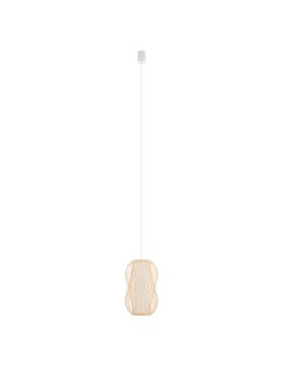 Nowodvorski PUKET S Ceiling lamps Pendant lamps Max wattage 25W only LED E27 Natural wood 11160