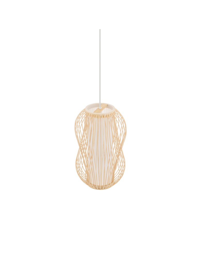 Boho pendant lamps - Nowodvorski PUKET S Ceiling lamps Pendant lamps Max wattage 25W only LED E27 Natural wood 11160 - product kolory-swiatla.pl 4