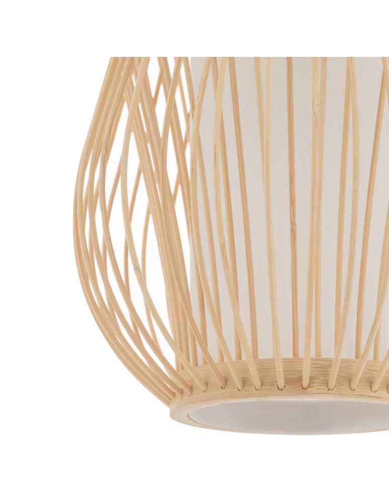 Boho pendant lamps - Nowodvorski PUKET S Ceiling lamps Pendant lamps Max wattage 25W only LED E27 Natural wood 11160 - product kolory-swiatla.pl 5