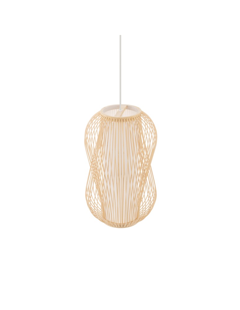 Boho pendant lamps - Nowodvorski PUKET M Ceiling lamps Pendant lamps Max wattage 25W only LED E27 Natural wood 11161 - product kolory-swiatla.pl 4