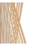 Boho pendant lamps - Nowodvorski PUKET M Ceiling lamps Pendant lamps Max wattage 25W only LED E27 Natural wood 11161 - product 6