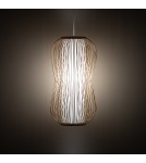 Boho pendant lamps - Nowodvorski PUKET L Ceiling lamps Pendant lamps Max wattage 25W only LED E27 Natural wood 11162 - product 2