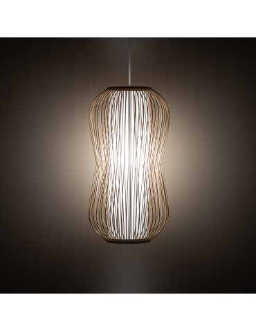 Nowodvorski PUKET L Ceiling lamps Pendant lamps Max wattage 25W only LED E27 Natural wood 11162 - product 2