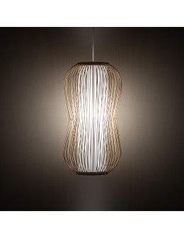 Nowodvorski PUKET L Ceiling lamps Pendant lamps Max wattage 25W only LED E27 Natural wood 11162 - product 2