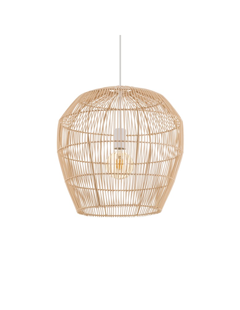 Boho pendant lamps - Nowodvorski HAITI S Ceiling lamps Pendant lamps Max wattage 25W only LED E27 Natural wood 11163 - product kolory-swiatla.pl 4