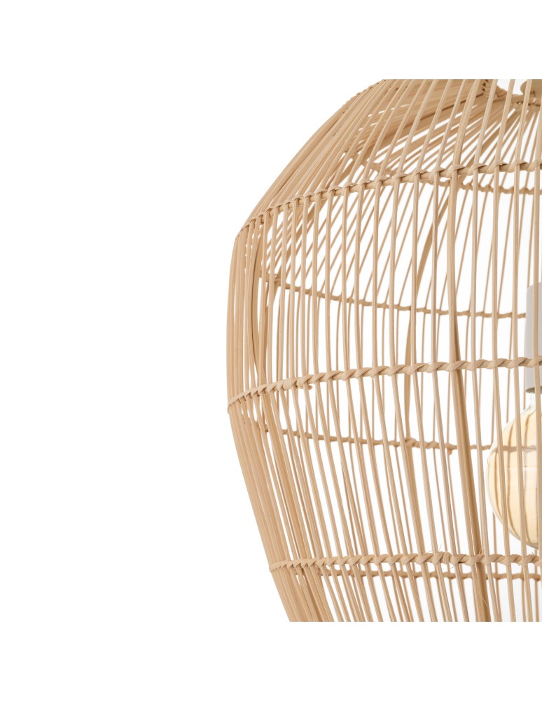 Boho pendant lamps - Nowodvorski HAITI S Ceiling lamps Pendant lamps Max wattage 25W only LED E27 Natural wood 11163 - product kolory-swiatla.pl 5