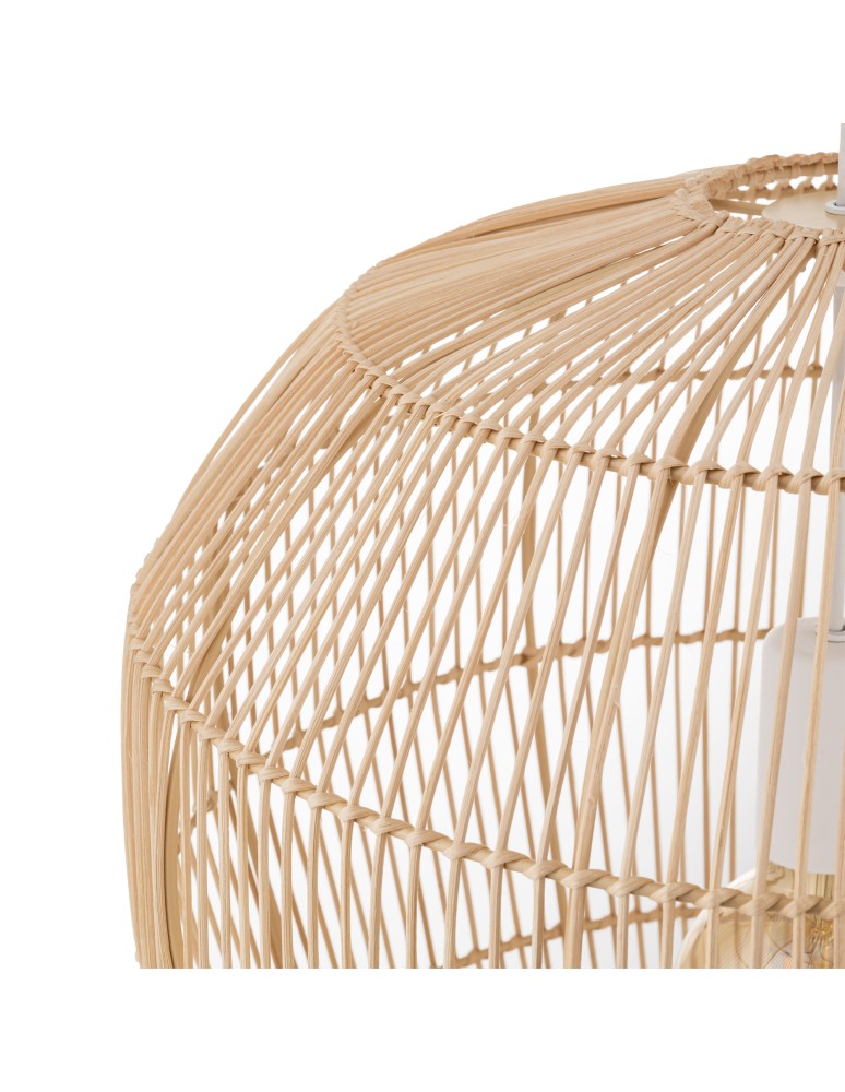 Boho pendant lamps - Nowodvorski HAITI S Ceiling lamps Pendant lamps Max wattage 25W only LED E27 Natural wood 11163 - product kolory-swiatla.pl 6