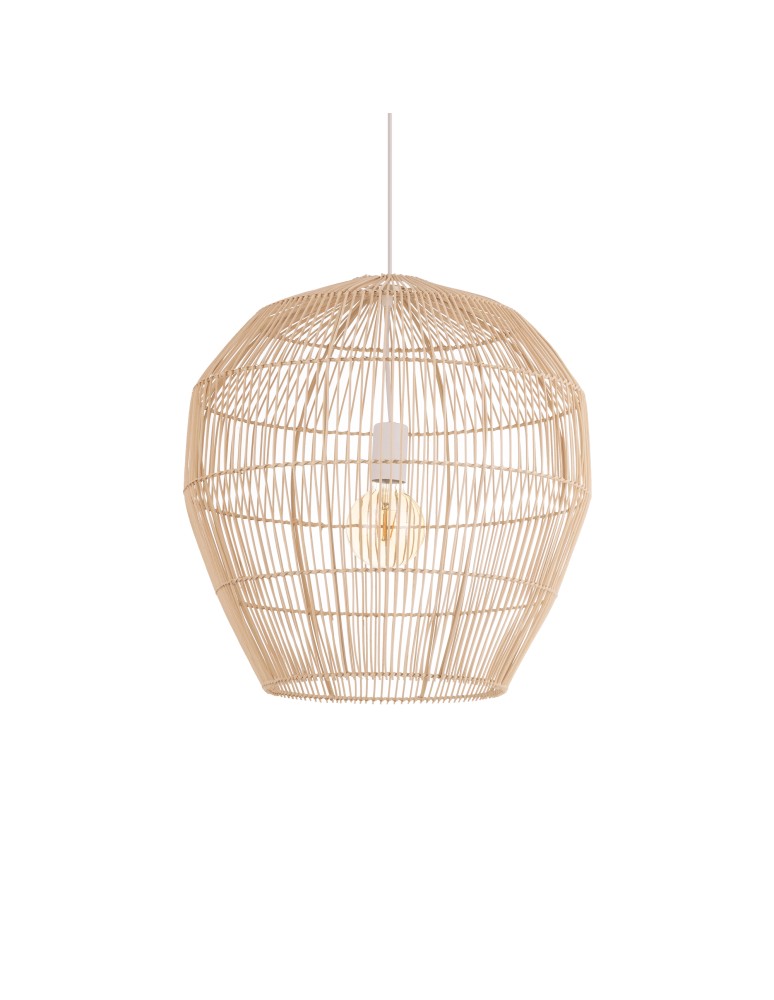 Boho pendant lamps - Nowodvorski HAITI M Ceiling lamps Pendant lamps Max wattage 25W only LED E27 Natural wood 11164 - product kolory-swiatla.pl 4