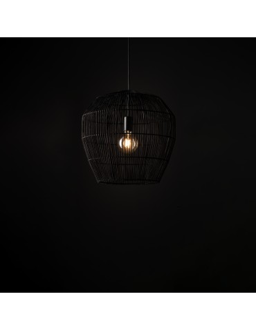 Nowodvorski HAITI S Ceiling lamps Pendant lamps Max wattage 25W only LED E27 Black 11166 - product 2
