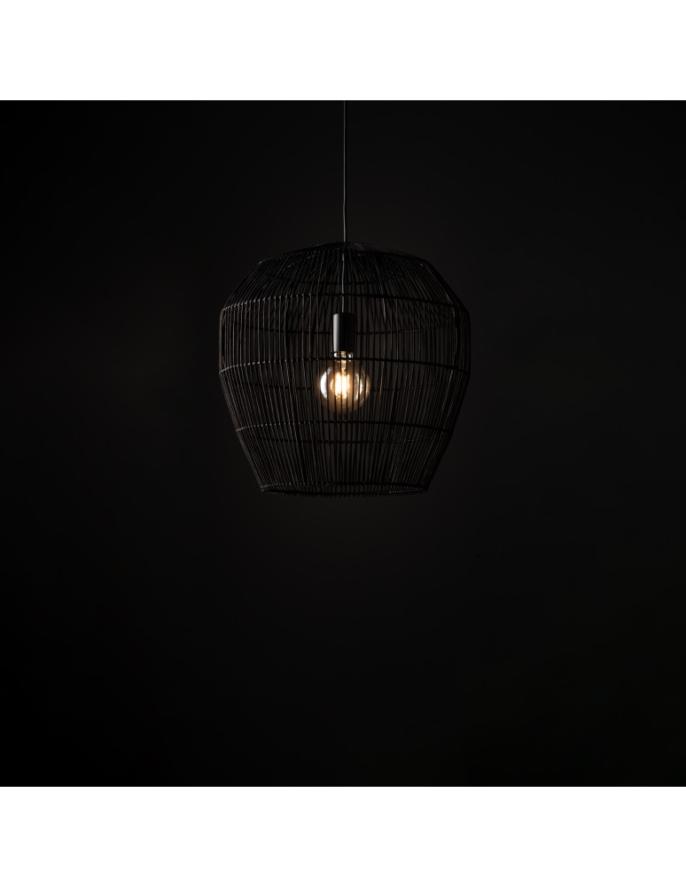 Boho pendant lamps - Nowodvorski HAITI S Ceiling lamps Pendant lamps Max wattage 25W only LED E27 Black 11166 - product kolory-swiatla.pl 2