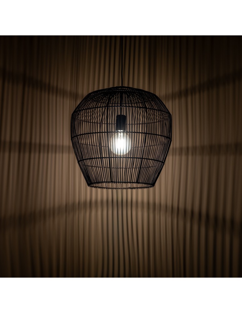 Boho pendant lamps - Nowodvorski HAITI S Ceiling lamps Pendant lamps Max wattage 25W only LED E27 Black 11166 - product kolory-swiatla.pl 3