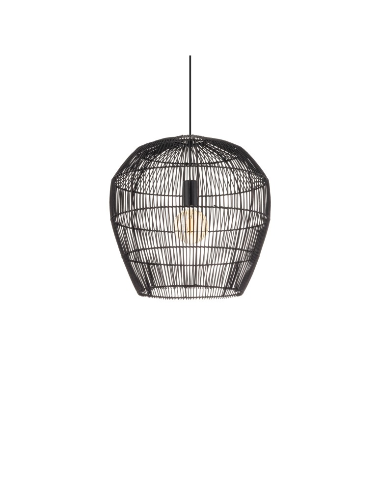 Boho pendant lamps - Nowodvorski HAITI S Ceiling lamps Pendant lamps Max wattage 25W only LED E27 Black 11166 - product kolory-swiatla.pl 4