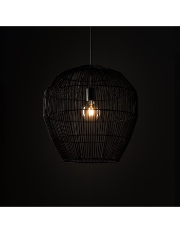 Nowodvorski HAITI M   Lampy sufitowe  Lampy wiszące  Max moc 25W only LED E27 Czarny 11167 - produkt 2