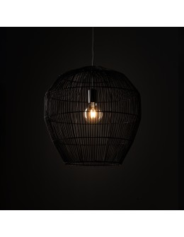 Nowodvorski HAITI M   Lampy sufitowe  Lampy wiszące  Max moc 25W only LED E27 Czarny 11167 - produkt 2