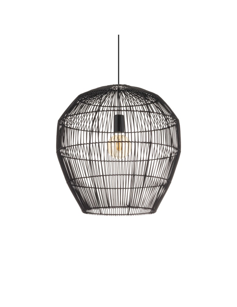 Boho pendant lamps - Nowodvorski HAITI M Ceiling lamps Pendant lamps Max wattage 25W only LED E27 Black 11167 - product kolory-swiatla.pl 4