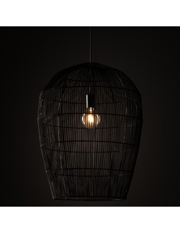 Nowodvorski HAITI L Ceiling lamps Pendant lamps Max wattage 25W only LED E27 Black 11168 - product 2